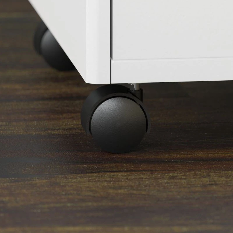 Bush Business Furniture Studio C Bow Front Desk With 2 Pedestals 72" White - STC012WHSU - Image 6