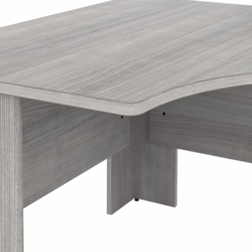 Bush Furniture Studio A 48W Corner Computer Desk Platinum Gray - SDD148PG - Image 4