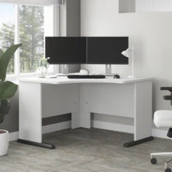Bush Furniture Studio A 48W Corner Computer Desk - SDD148WH