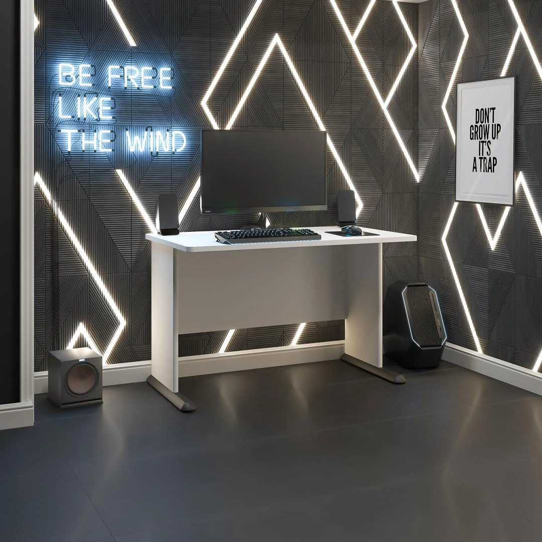 Bush Furniture Studio A 48W Computer Desk White - SDD248WH - Image 3