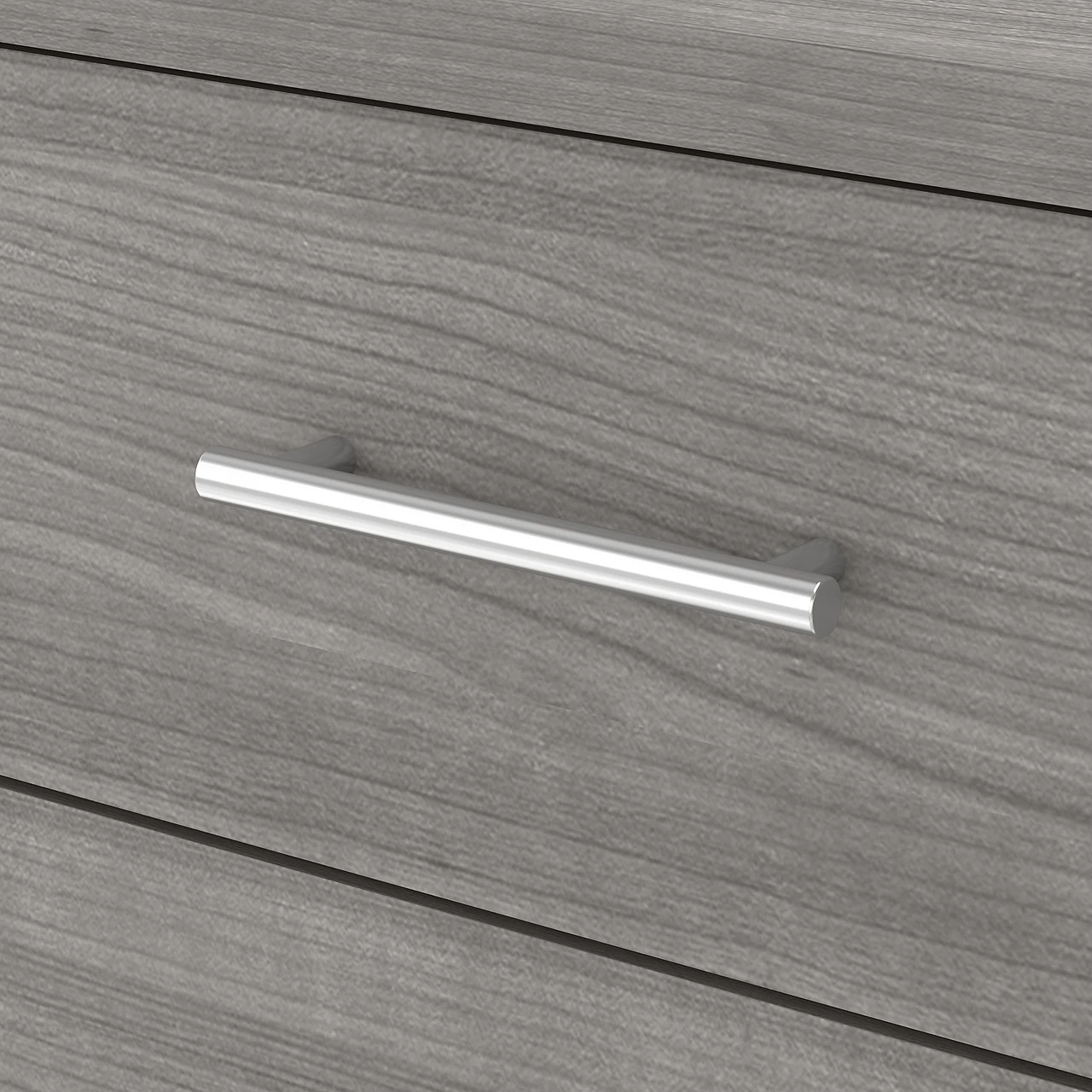 Bush Furniture Somerset 72W 3 Position Sit To Stand L Shaped Desk Platinum Gray - SET014PG - Image 7