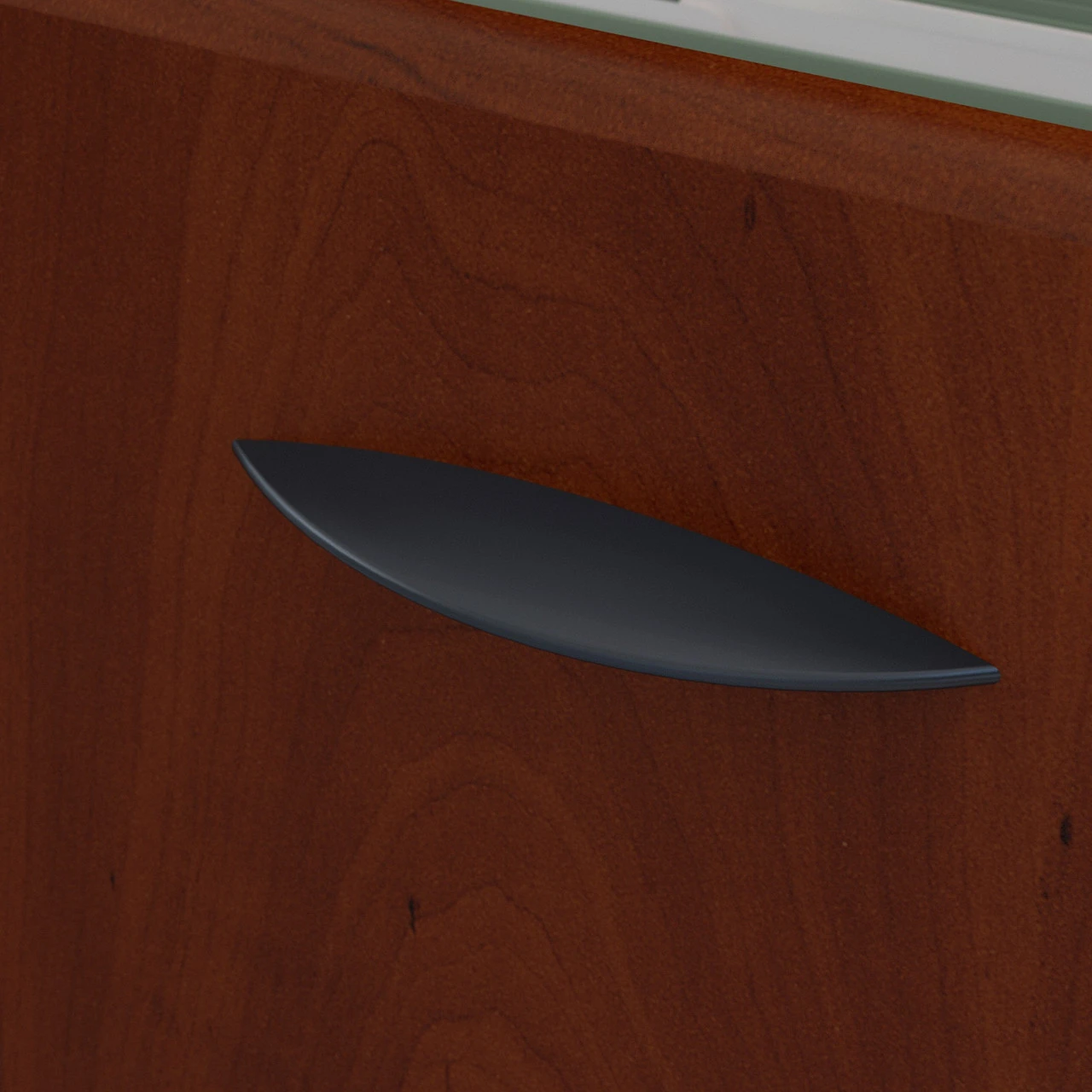 Bush Series A Corner Desk With 3 Drawer Mobile Pedestal Hansen Cherry - SRA041HCSU - Image 7