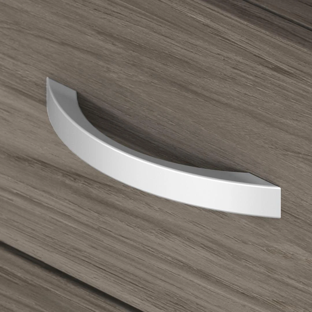 Bush Business Furniture Studio C Desk And Height Adjustable Standing Desk Package 60" Modern Hickory - STC017MHSU - Image 6