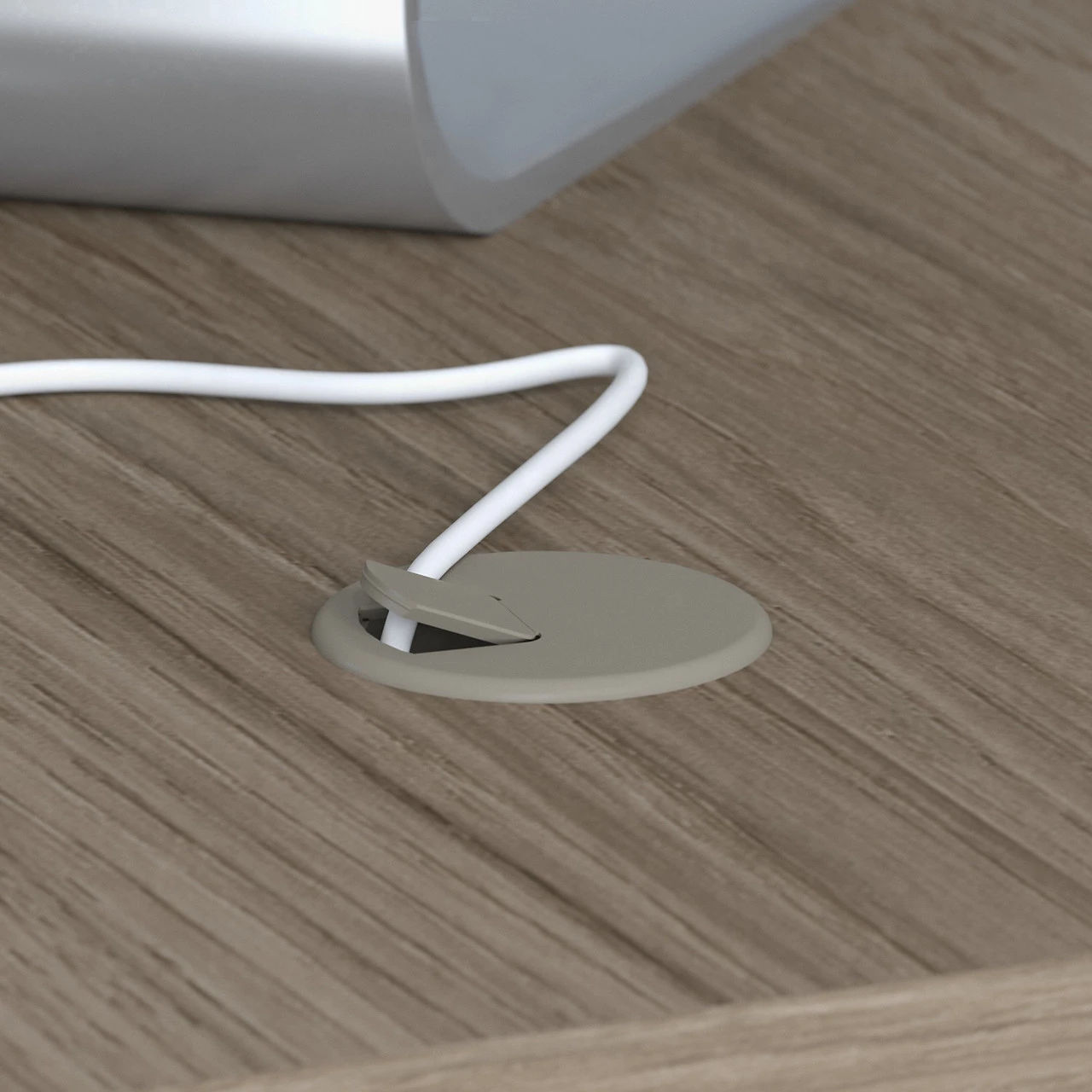 Bush Furniture Studio C 72"W Desk, 3 Drawer Mobile Ped And Low Storage Cabinet Modern Hickory - STC048MHSU - Image 5