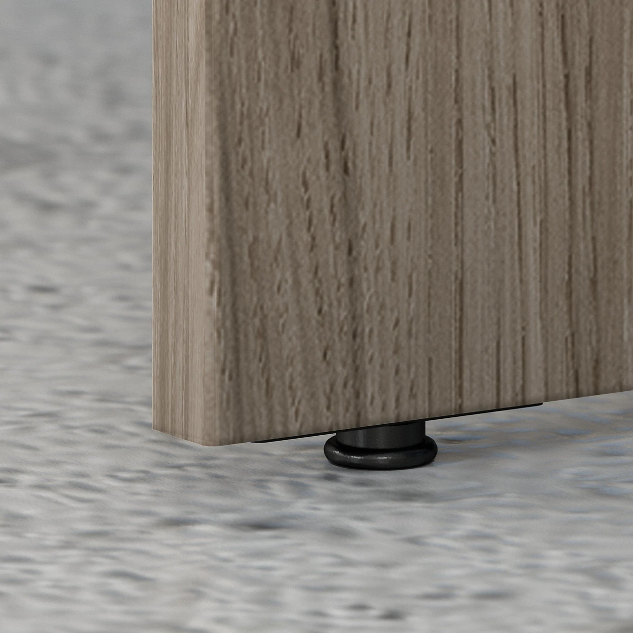 Bush Furniture Studio C 60"W L-Shaped Desk Modern Hickory - STC051MH - Image 7