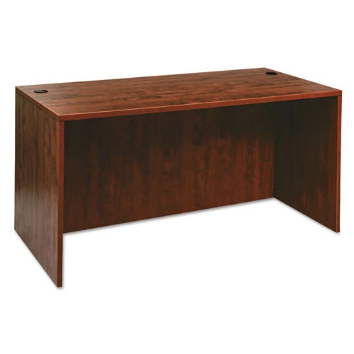 Alera Valencia Collection Straight Front Desk Shell 60" Medium Cherry - ALE-VA216030MC - Image 3