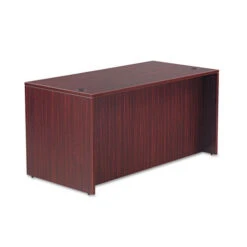 Alera Valencia Collection Straight Front Desk Shell 60" Mahogany - ALE-VA216030MY