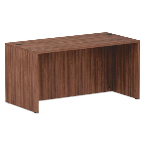 Alera Valencia Collection Straight Front Desk Shell 60" Modern Walnut - ALE-VA216030WA - Image 2
