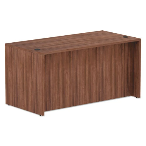 Alera Valencia Collection Straight Front Desk Shell 60" Modern Walnut - ALE-VA216030WA - Image 3