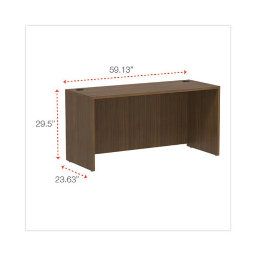 Alera Valencia Series 60" Credenza Modern Walnut - VA256024WA - Image 2