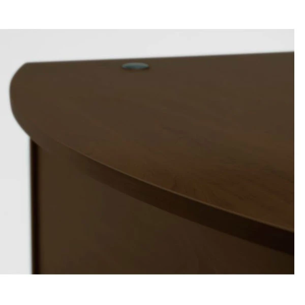 Bush Business Furniture Series C Desk Bowfront In Mocha Cherry 72"W X 36"D - WC12946 - Image 5
