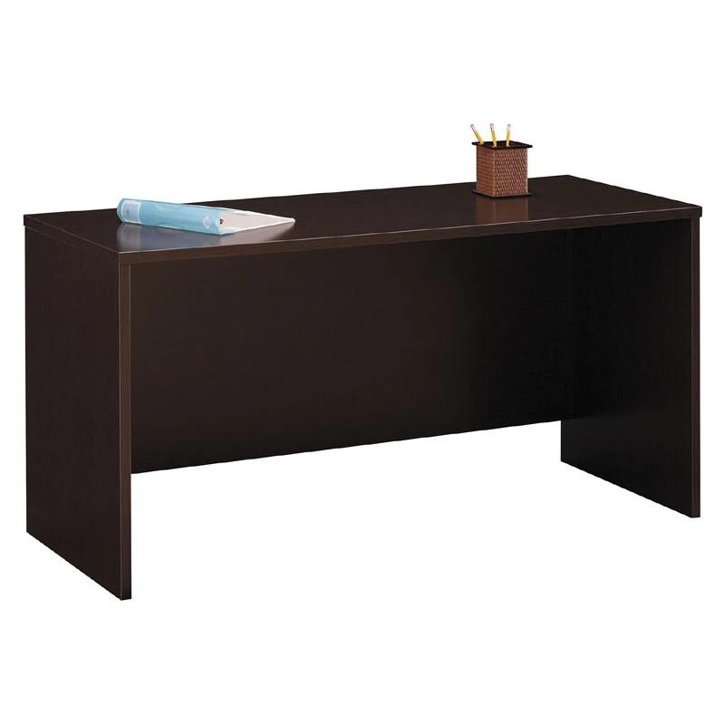 Bush Business Furniture Series C Credenza Desk In Mocha Cherry 60"W X 24"D - WC12961