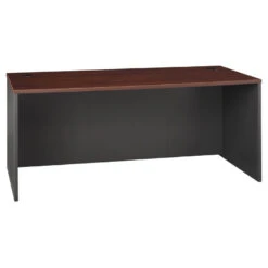 Bush Business Furniture Series C Desk 72" W X 30"D In Hansen Cherry 72"W X 30"D - WC24436
