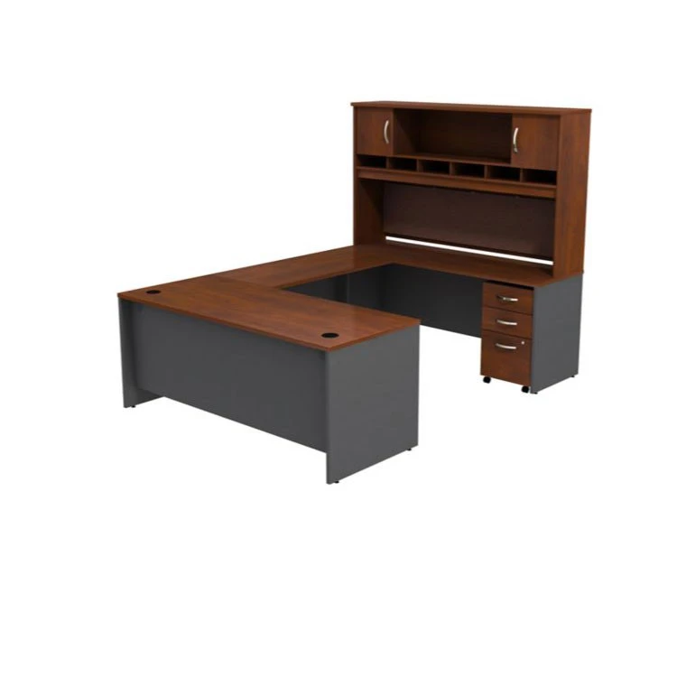 Bush Business Furniture Series C Desk 72" W X 30"D In Hansen Cherry 72"W X 30"D - WC24436 - Image 6