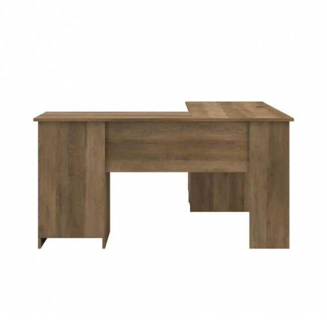 Bush Cabot Collection 60W L Shaped Computer Desk Reclaimed Pine - WC31530-03K - Image 8
