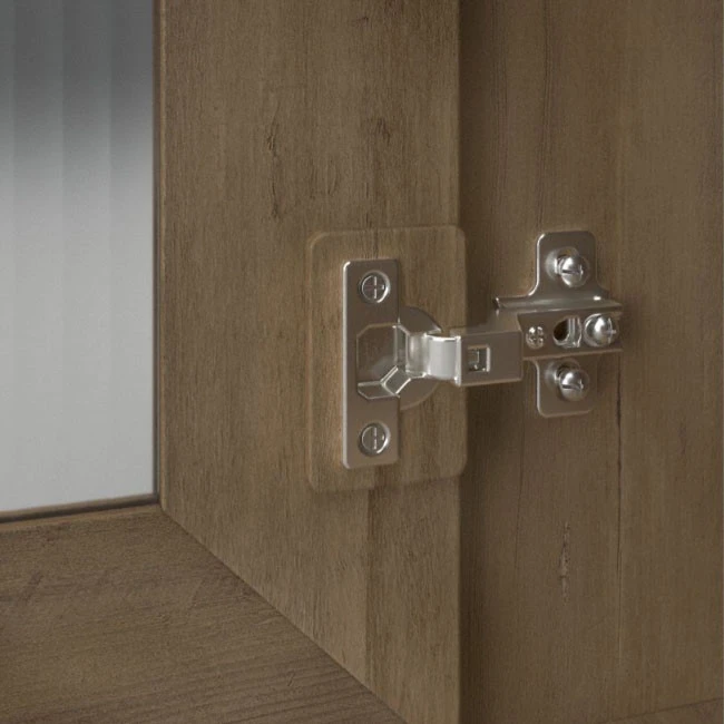 Bush Cabot Collection 60W L Shaped Computer Desk Reclaimed Pine - WC31530-03K - Image 14