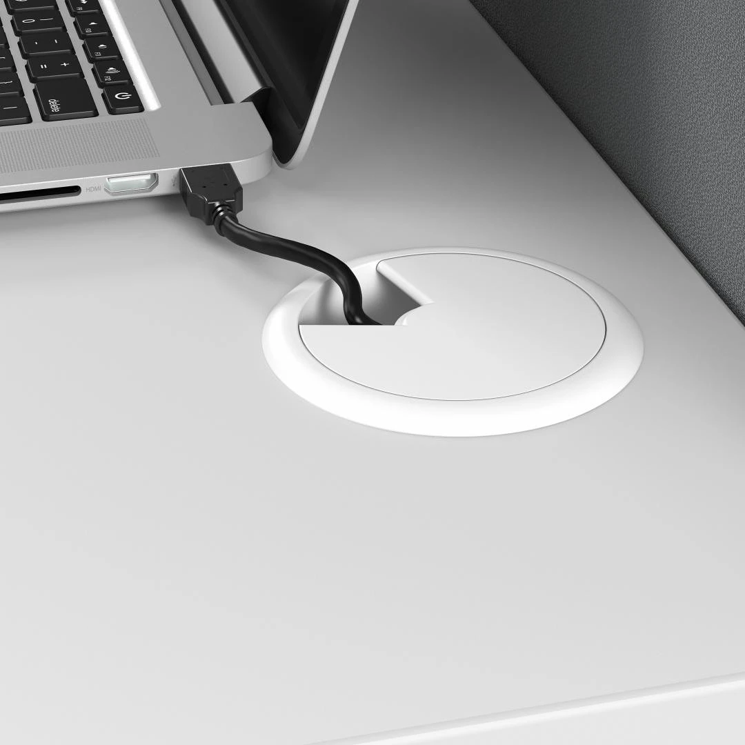 Bush Furniture Office-in-an-Hour L-Shaped Desk Package - WC364194-03STGK - Image 8