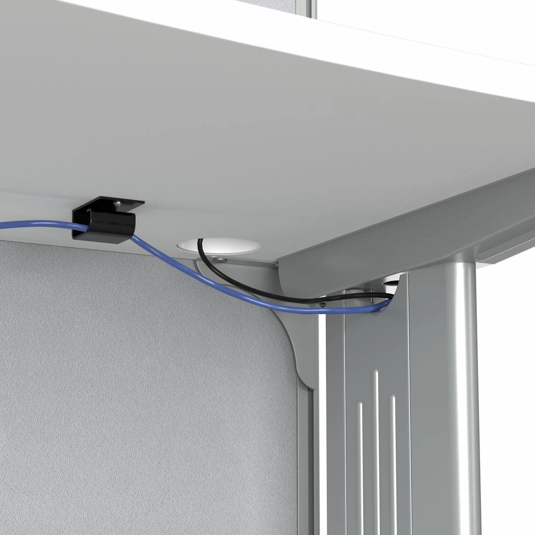 Bush Furniture Office-in-an-Hour L-Shaped Desk Package - WC364194-03STGK - Image 9