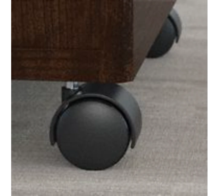 Bush Business Furniture Series C 60W L Shaped Desk With Hutch And Mobile File Cabinet In Mocha Cherry - SRC147MRSU - Image 3