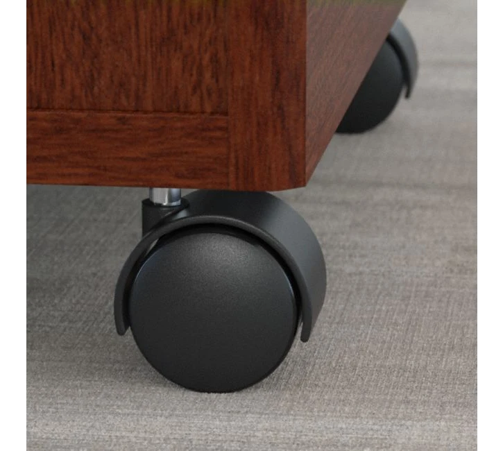 Bush Series C 72W X 24D Desk, Hutch And 3 Drawer Mobile Pedestal - SRC081MASU - Image 4