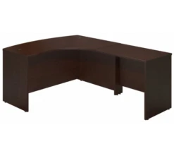 Bush Series 60W X 43D Right Hand Bowfront Desk Shell With 36W Return - SRE009MR