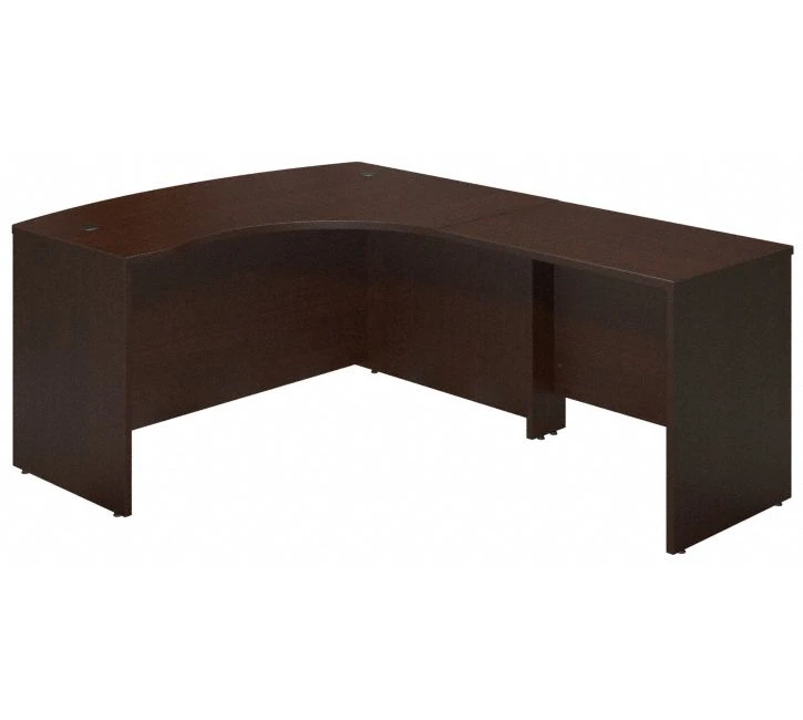 Bush Series 60W X 43D Right Hand Bowfront Desk Shell With 36W Return - SRE009MR