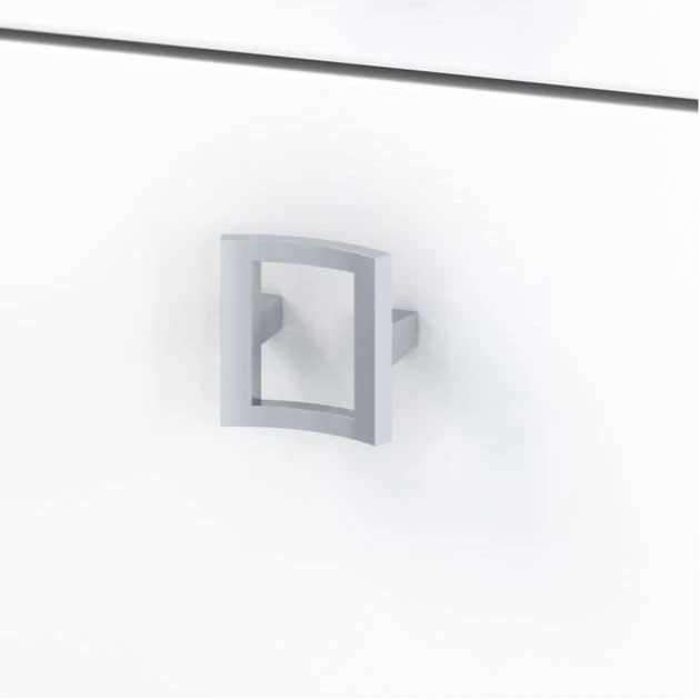 Bush Echo Credenza/Desk With 3-Drawer Mobile Pedestal 60" - ECH003PW - Image 5