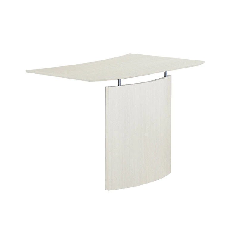 Mayline Medina Executive 72" Desk With Left Bridge, 72 Credenza, 72 Hutch, Center Drawer,Box/Box/File, And 2 Corner Supports, Textured Sea Salt - MNT35-TSS - Image 3