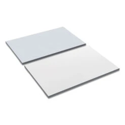 Alera Reversible Laminate Table Top 48" X 24" White / Gray - TT4824WG