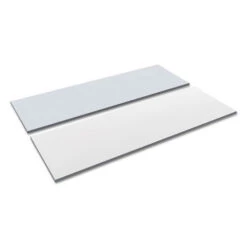Alera Reversible Laminate Table Top 72" X 24" White / Gray - TT7224WG