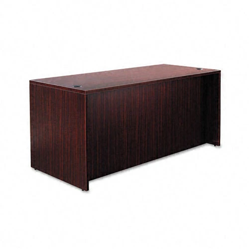 Alera Valencia Collection Straight Front Desk Shell 66" Mahogany - VA21-6630MY