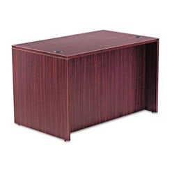Alera Valencia Collection Straight Front Desk Shell 48" Mahogany - VA21-4830MY
