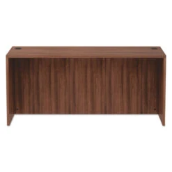 Alera Valencia Collection Straight Front Desk Shell 66" Modern Walnut - ALE-VA216630WA