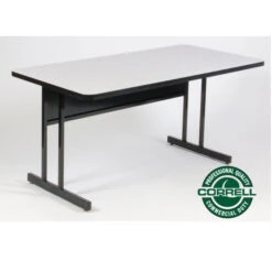 Correll High-Pressure Top Computer Desk Or Training Table Keyboard Height30 X 60 - CS3060